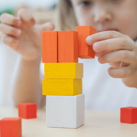 Fraction Cubes - Plan Toys