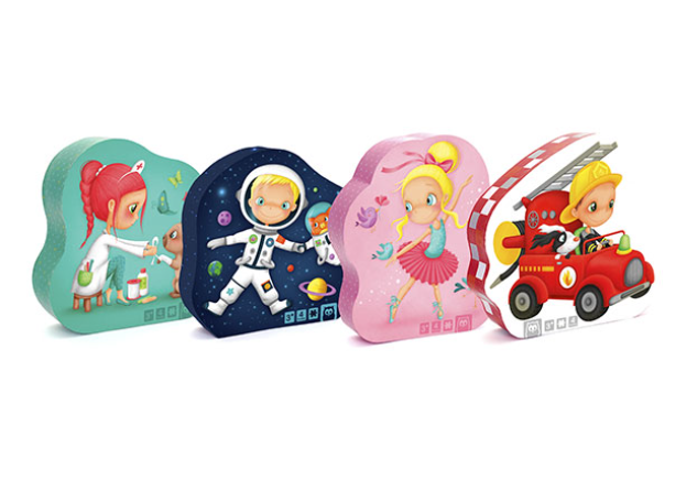 Puzzle Astronauta 4 en 1 - Eurekakids