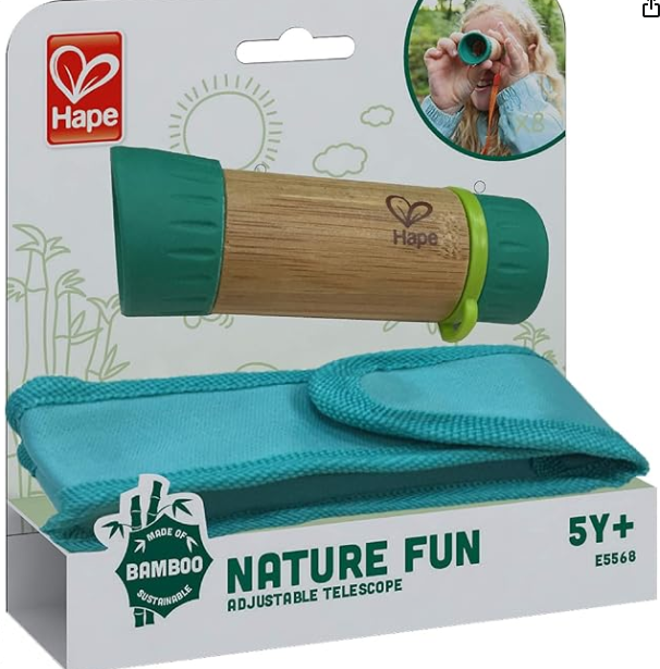 Telescopio - Hape (caja descolorida)