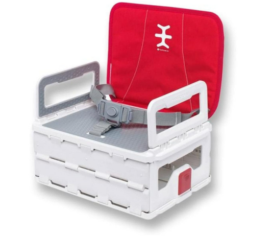 Trona Portátil Plegable Roja - Nikidom