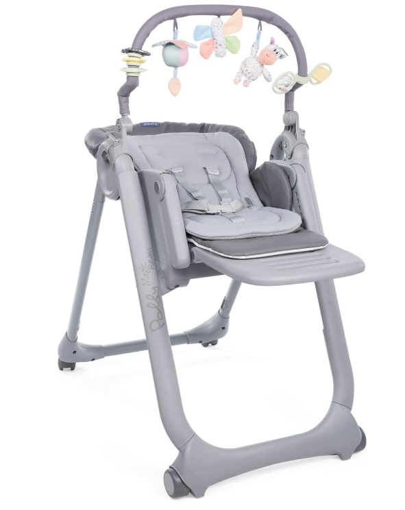 Trona Polly Gris - Chicco ÚLTIMA UNIDAD SOLO RECOGIDA EN TIENDA