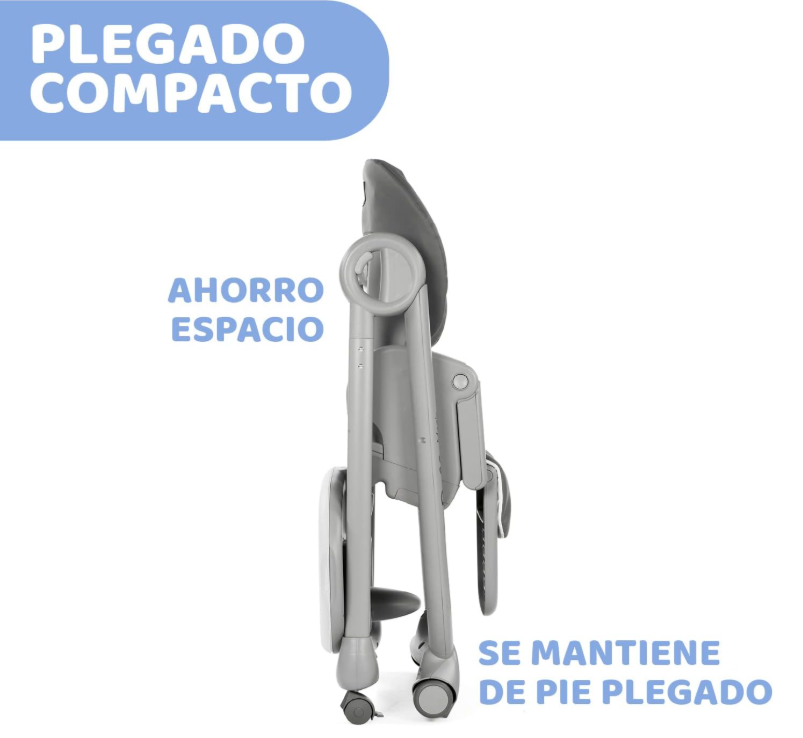 Trona Polly Gris - Chicco ÚLTIMA UNIDAD SOLO RECOGIDA EN TIENDA
