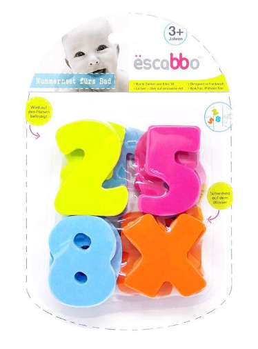 Números Goma EVA - Olmitos