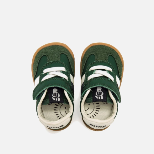Free Modern Blanco Losfo Verde Vegano Primeros Pasos- Mustang