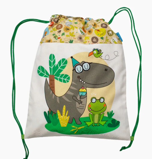Talega Mochila Cordón Dino - Micumacu