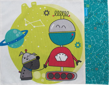 Servilleta / Mantel Infantil Robot - Micumacu