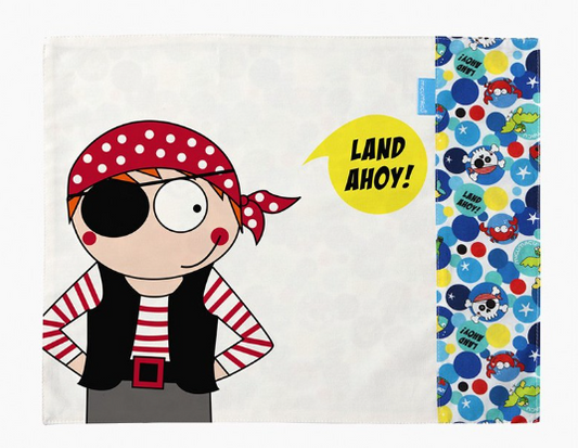 Servilleta / Mantel Infantil Pirata - Micumacu