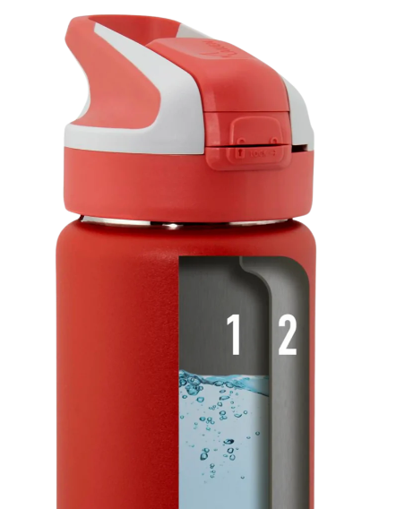 Botella Acero Inox 350ml Summit DarkKhaki - Laken