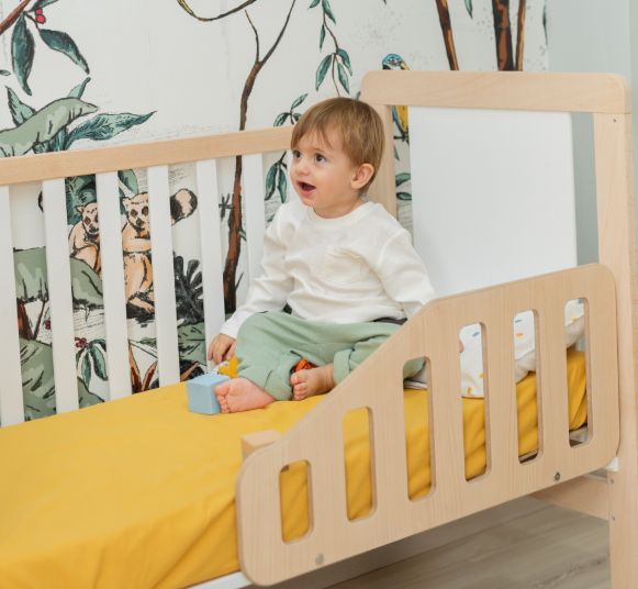 Kit Barrera Madera Quitamiedos Micussori - Micuna