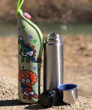 Termo Líquido 0,5L + Funda Bambino - Laken