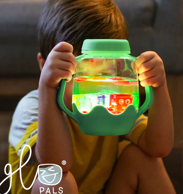 Sensory Play Jar Verde - Glo Pals