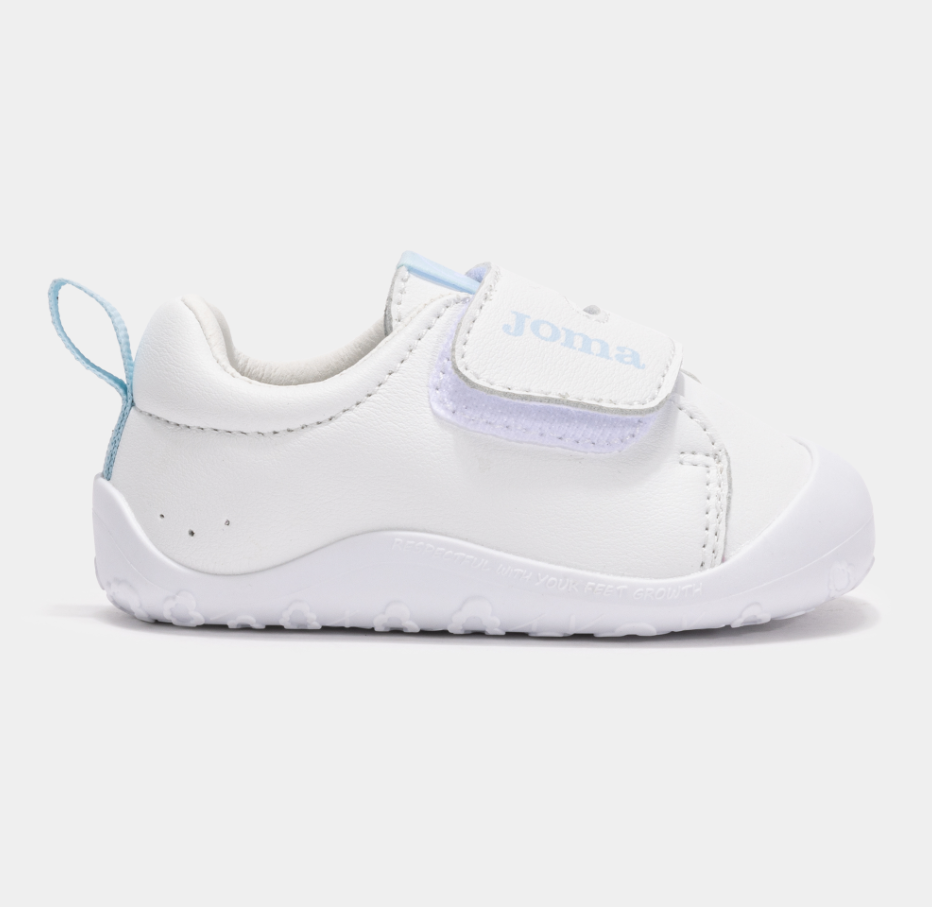 Casual Teddy Baby Blanco Azul Barefoot 2505 - Joma PRÓXIMAMENTE