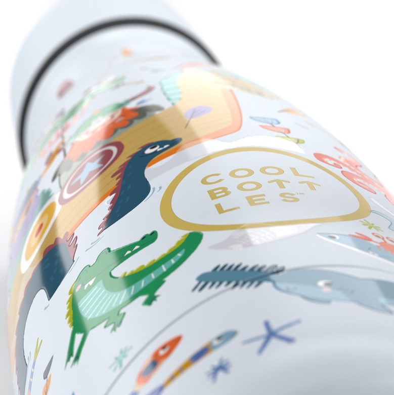Botella Kids 350ml Brave Vikings - Cool Bottles
