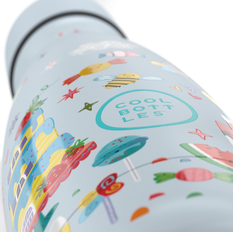 Botella Kids 350ml Candy Land - Cool Bottles