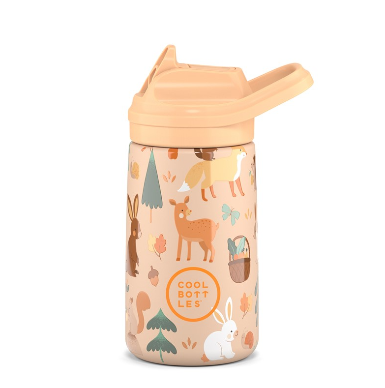 Botella Kiddie 350ml Woodland - Cool Bottles
