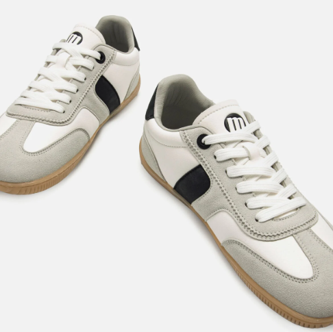 Free Mujer Aria White/Black Vegano - Mustang