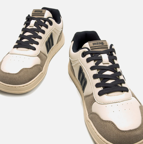 Free Hombre Aria Miami White/Gris Vegano - Mustang