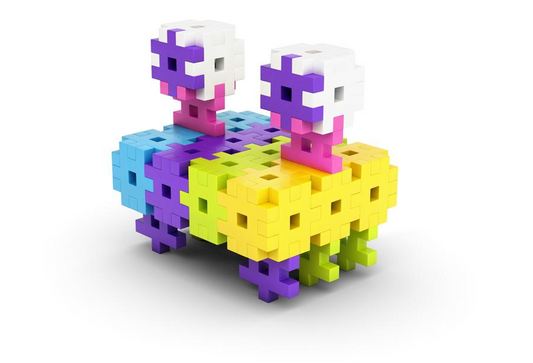 Basic Constructor 100 Piezas Pastel - Meli