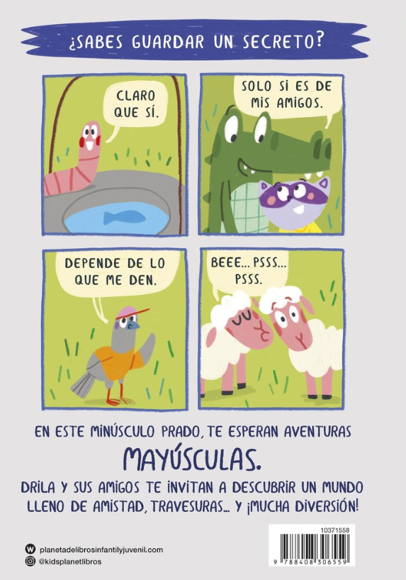 Drila Cocodrila 8 Un Secreto, Supersecreto - Destino Infantil