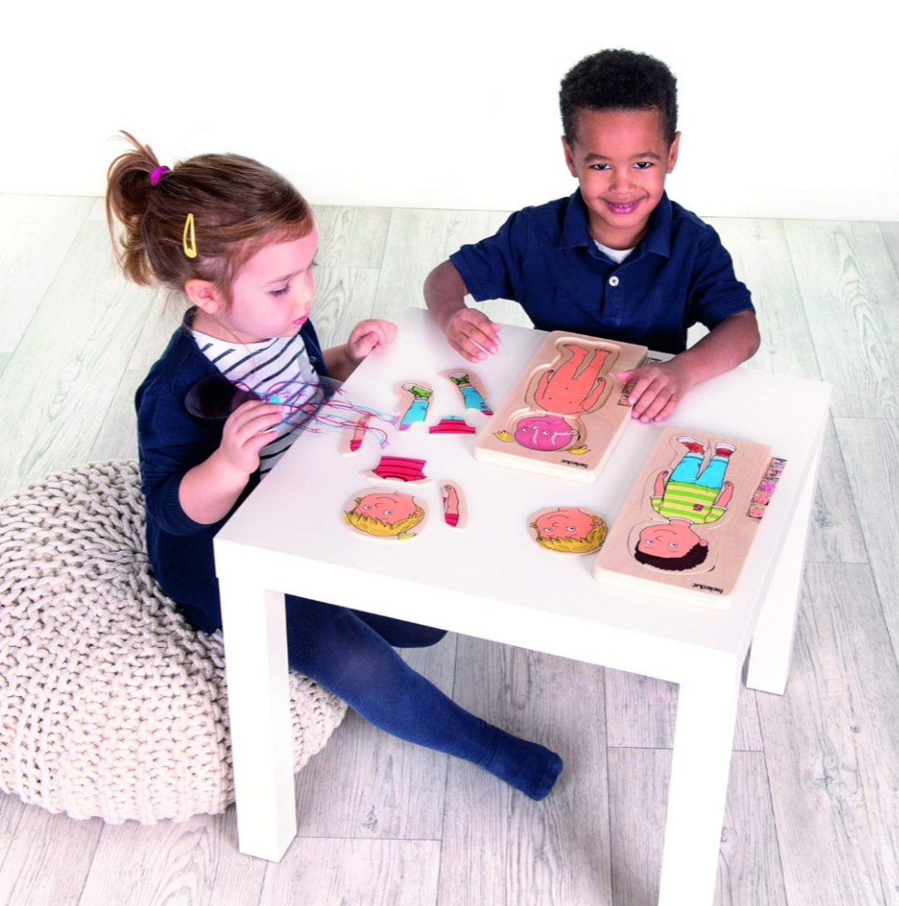 Puzzle Anatomía Femenia 5 en 1 - Beleduc