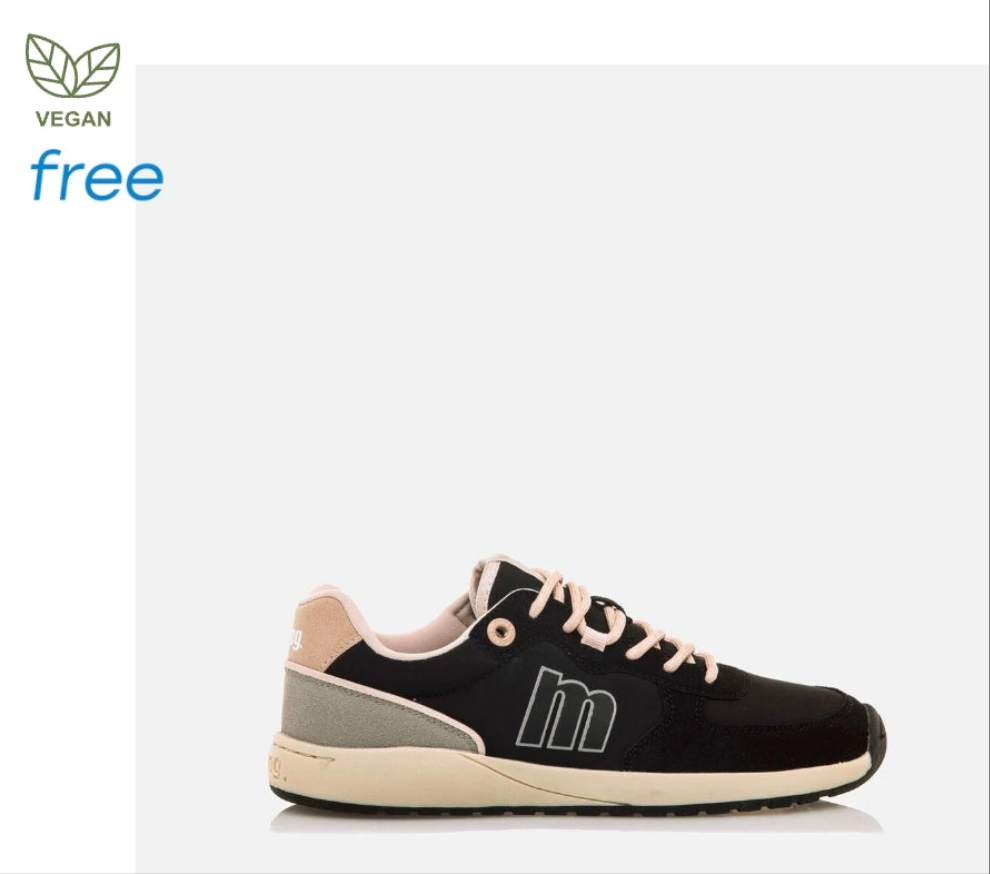 Free Mujer Apolo Black Vegano - Mustang