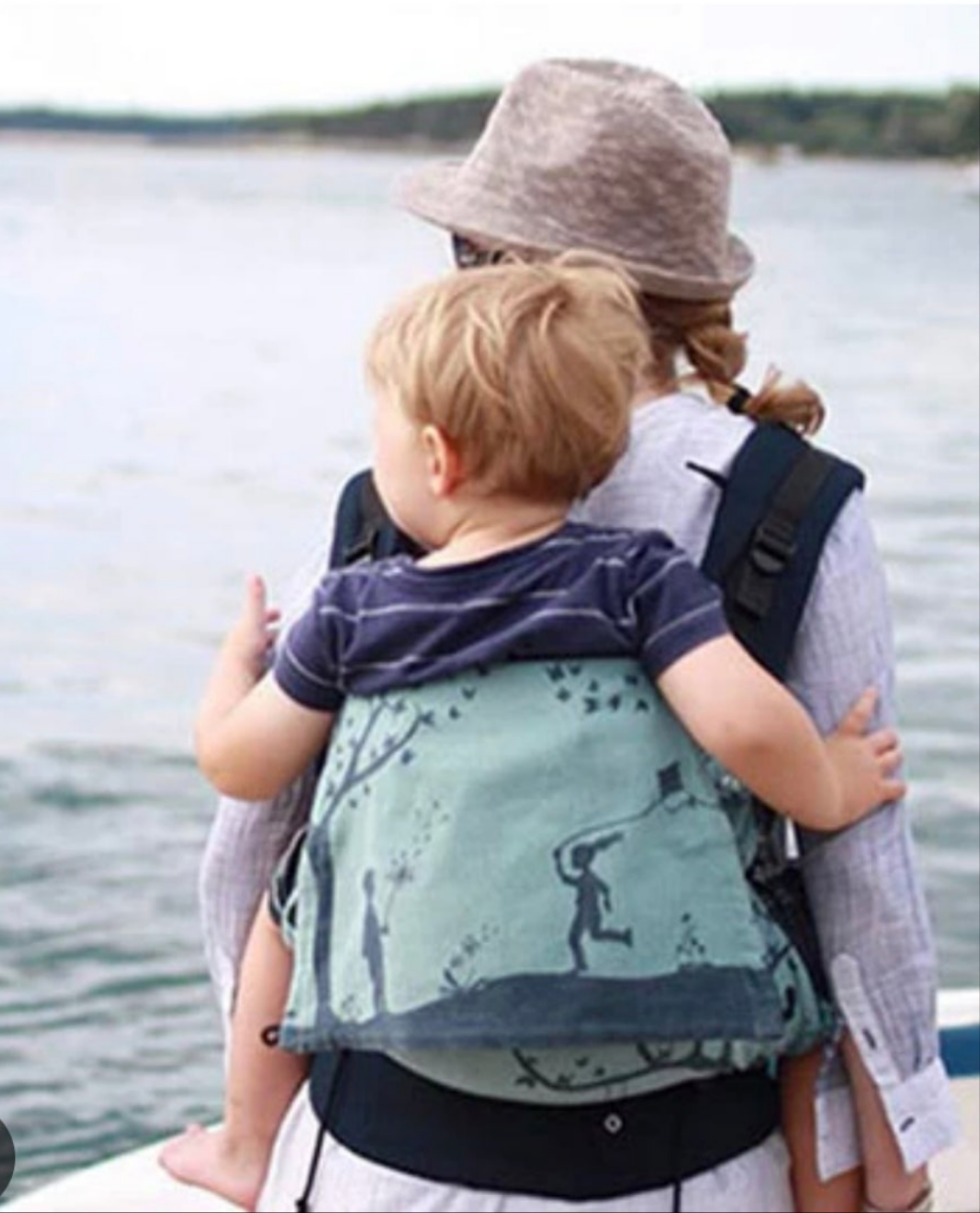 Mochila Porteo Edenmoon Blue Preschooler - Buzzidil