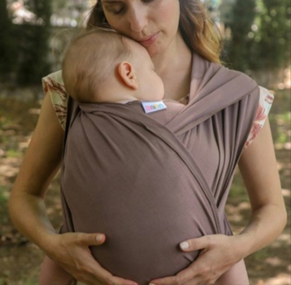 Fular Semielástico Taupe - Neko