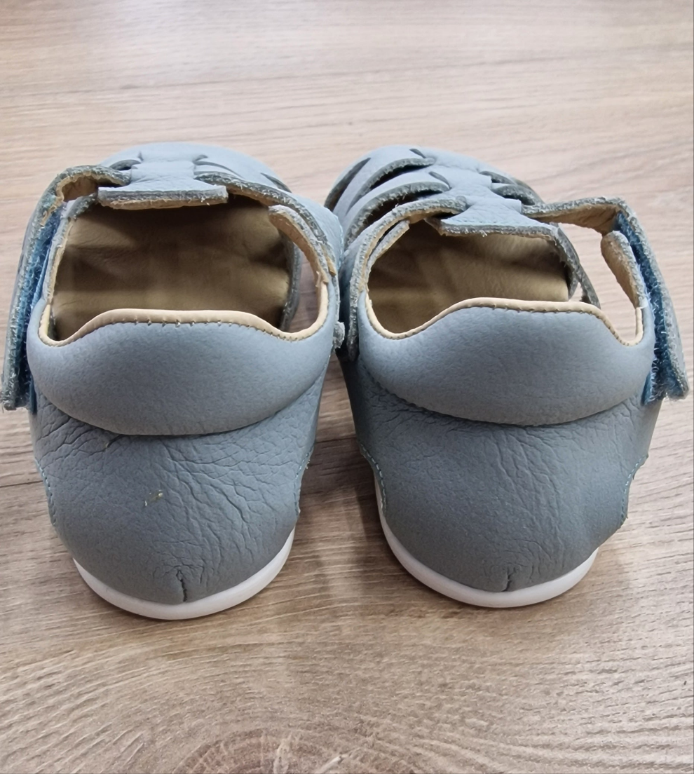 Sandalia Dinoflexi Lavanda Safira Cerrada Piso H Barefoot - Flexi Nens