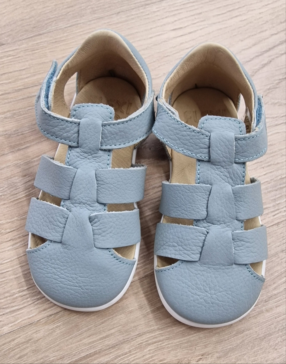 Sandalia Dinoflexi Lavanda Safira Cerrada Piso H Barefoot - Flexi Nens