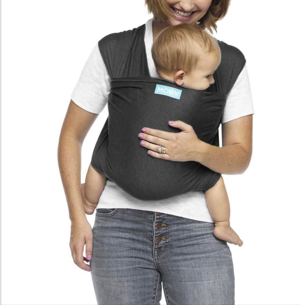 Fular Semielástico Charcoal - Moby