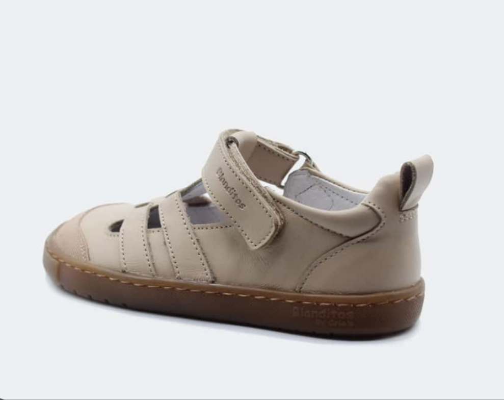 Sandalia Milos Marfil Barefoot - Blanditos By Crio's&