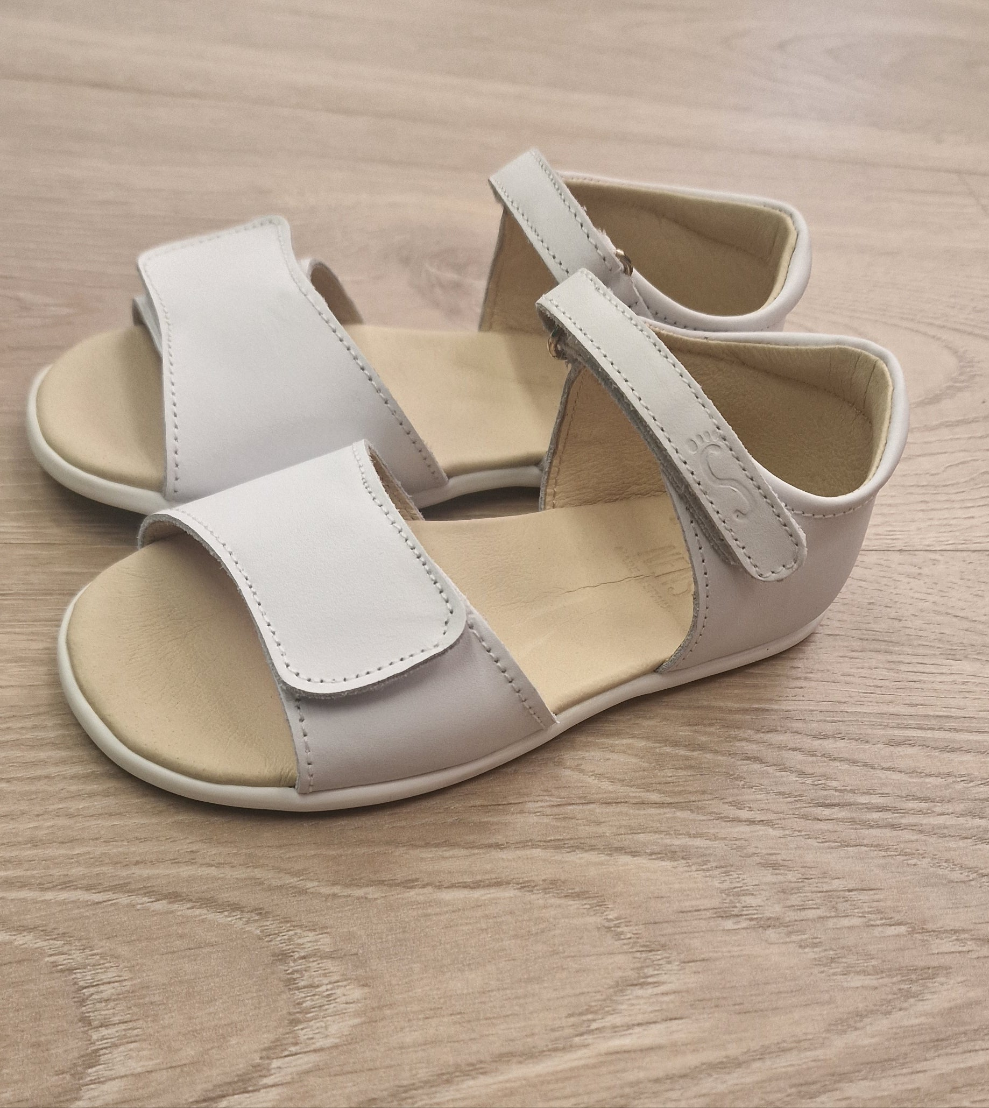Sandalia Salvaje Blanco Piso H Barefoot - Flexi Nens