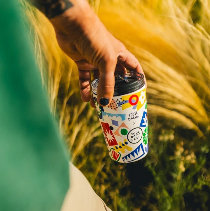 Vaso Térmico The Tumbler - Eddie Baehr - Electric Garden - Cool Bottles