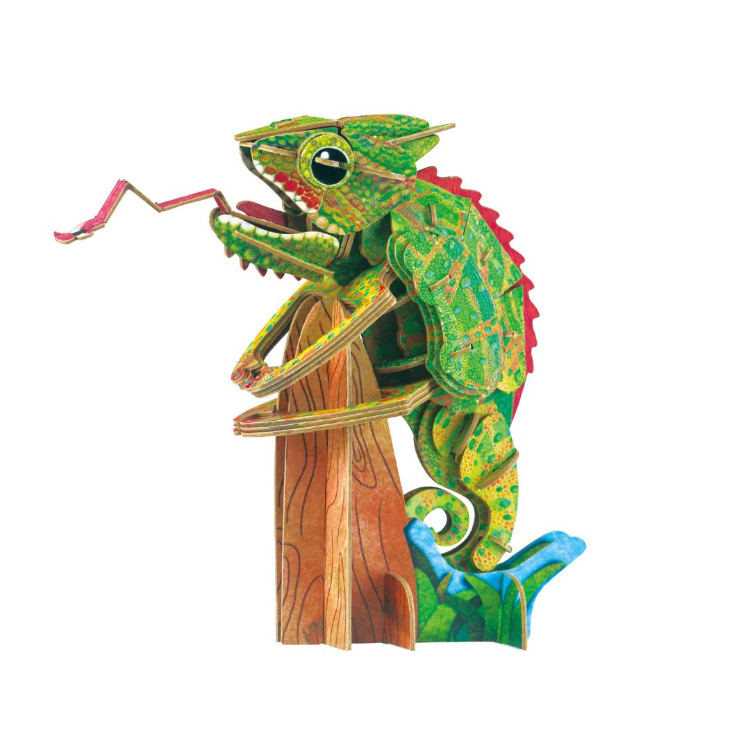 Chameleon Puzzle 3D - MierEdu
