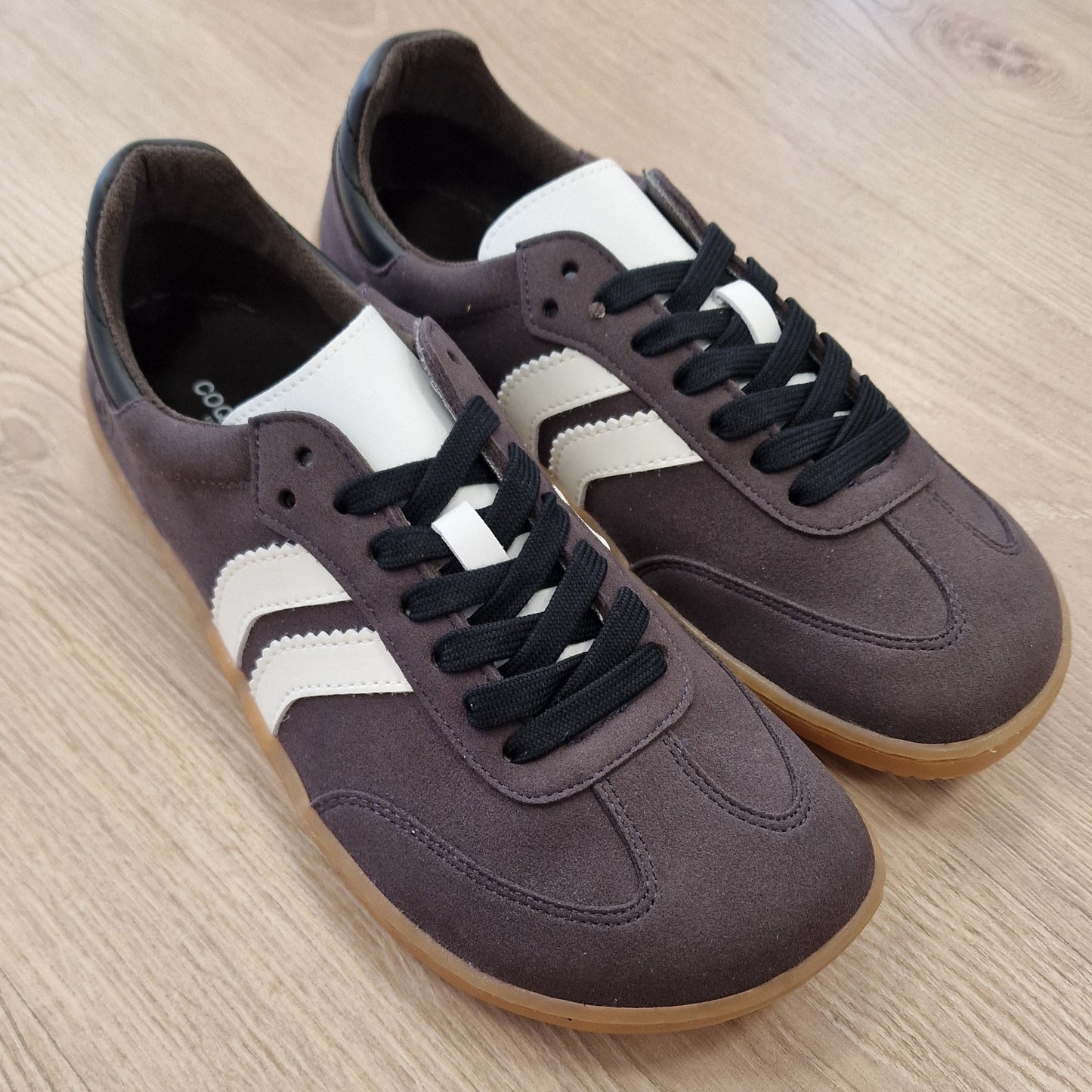 Samba Suede-Micropelle Antracita Glace - Coqueflex