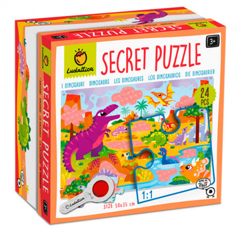 Secret Puzzle Dionsaurs - Ludattica