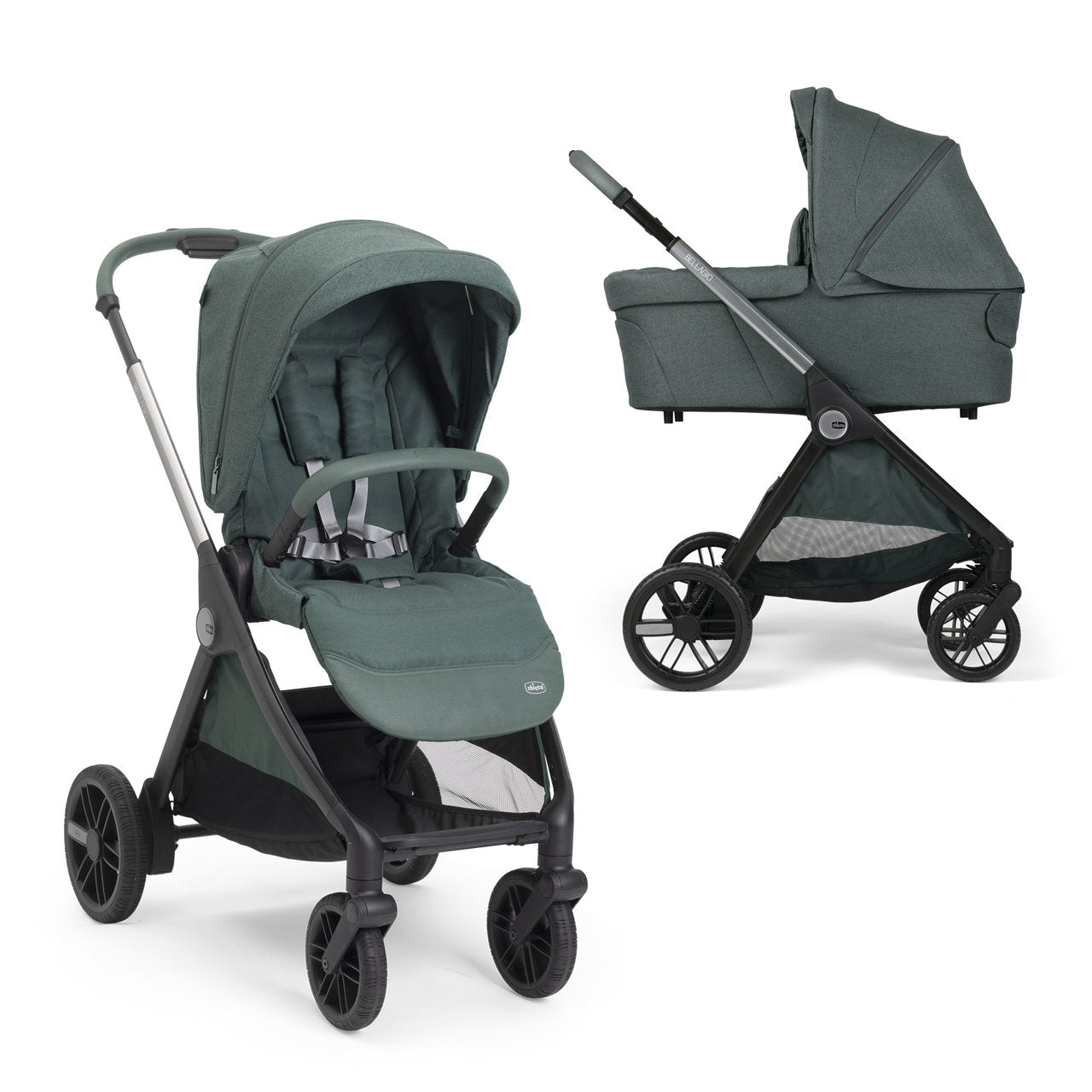 Bellagio 2.0 Duo Capazo Flexi (Capazo & silla) - Chicco