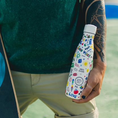 Botella 500ml Good Vibes Eddie Baehr - Cool Bottles