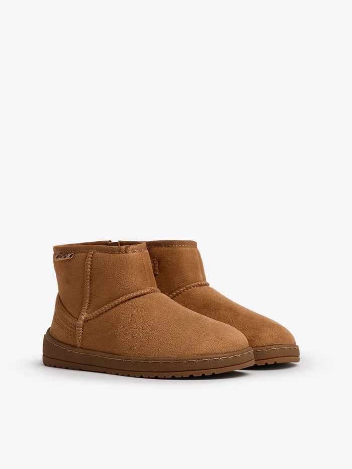 Free Bota Nuez Cuero Kids - Mustang