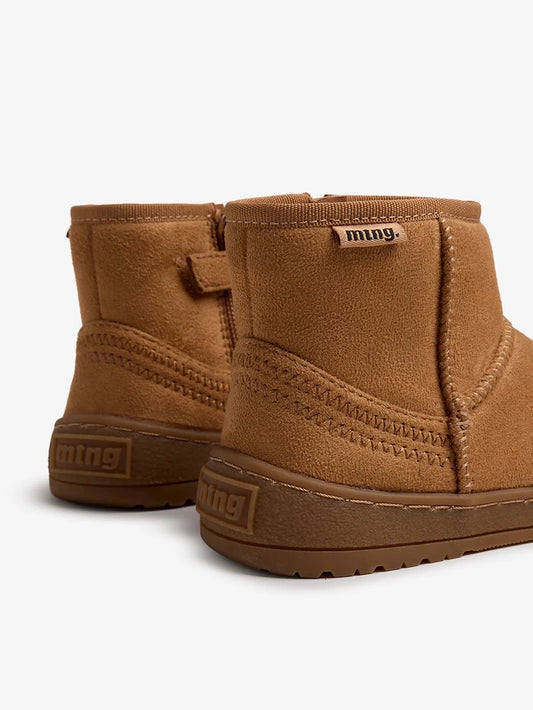 Free Bota Nuez Cuero Kids - Mustang
