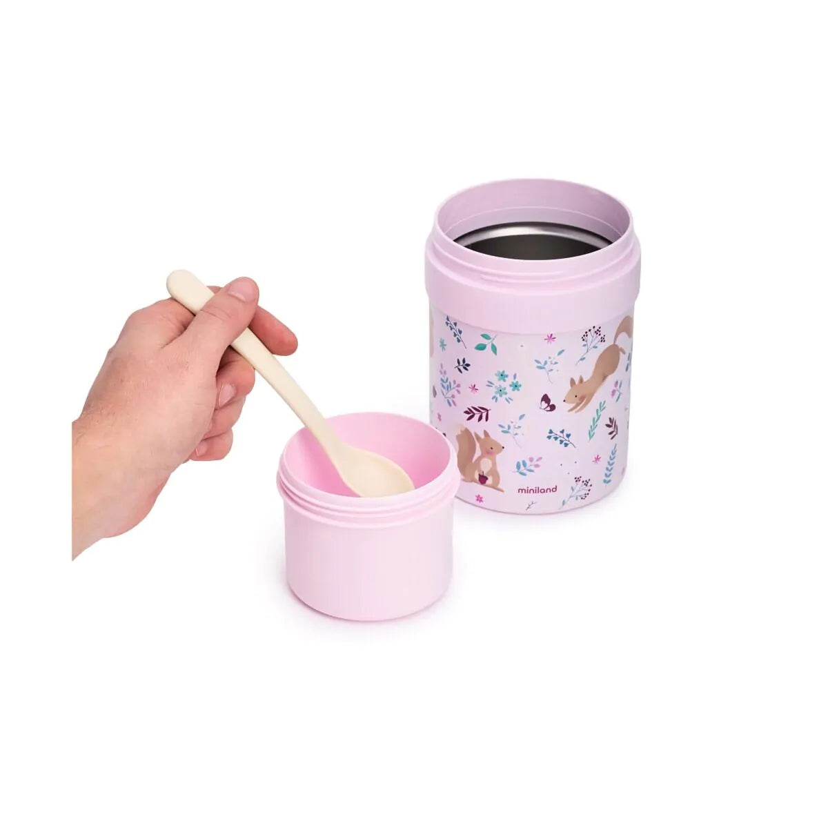 Termo Comida Ardilla 700ml  - Miniland