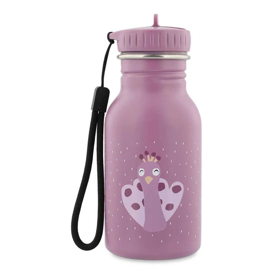 Botella Acero Inox Kids 350ml Mrs. Peacok - Trixie