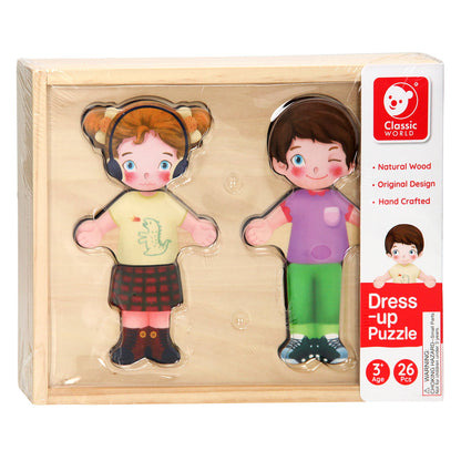 Dress up Puzzle- Classic World