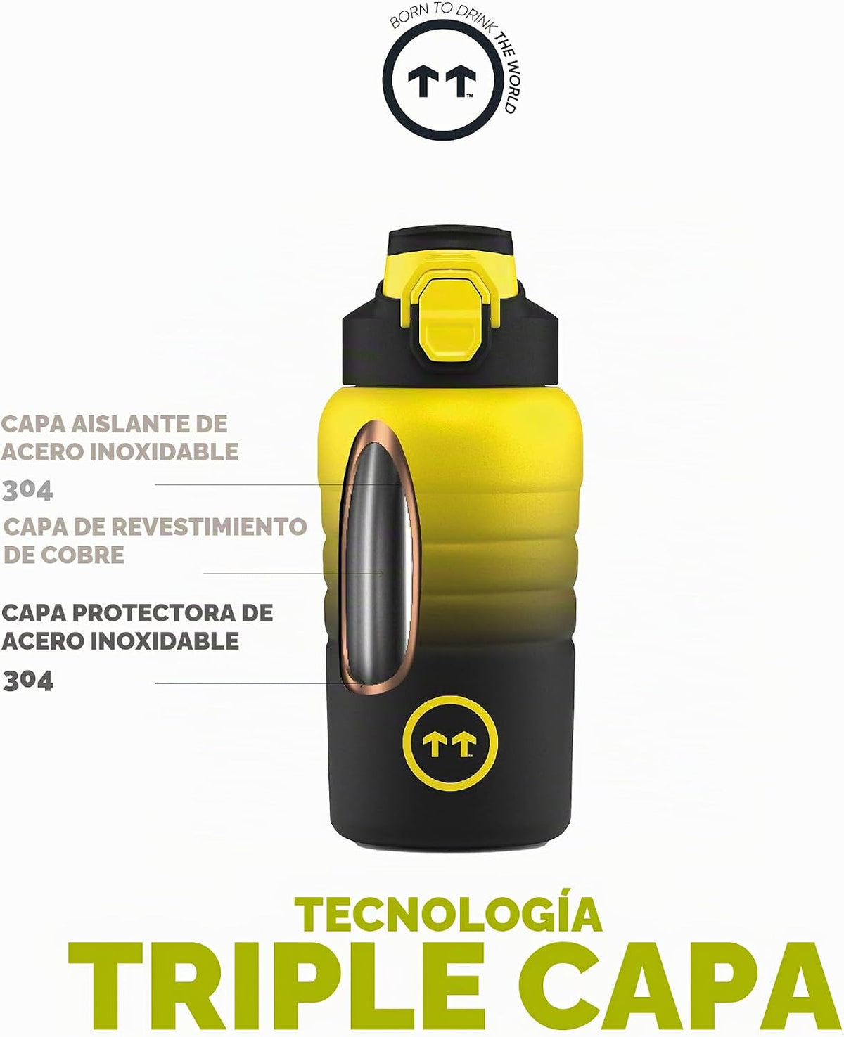 Botella 500ml The Sport Bottle Tokyo - Cool Bottles