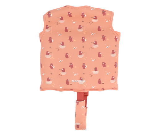 Chaleco Flotación Infantil Whale Pink - Monnëka