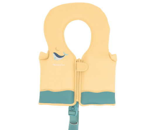 Chaleco Flotación Infantil Whale Teal 11-15Kg - Monnëka