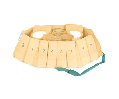 Chaleco Flotación Infantil Whale Teal - Monnëka