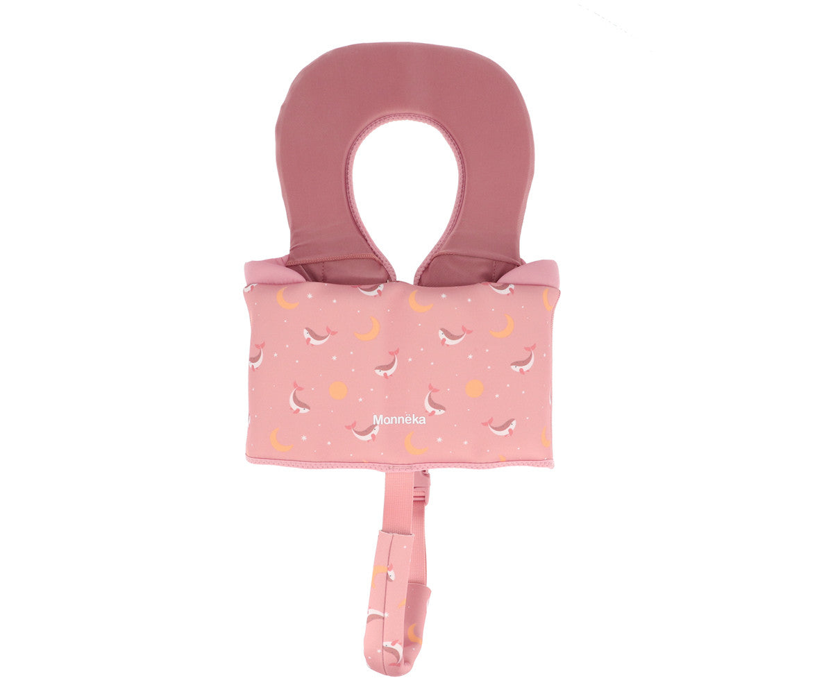 Chaleco Flotación Infantil Whale Pink 11-15Kg - Monnëka