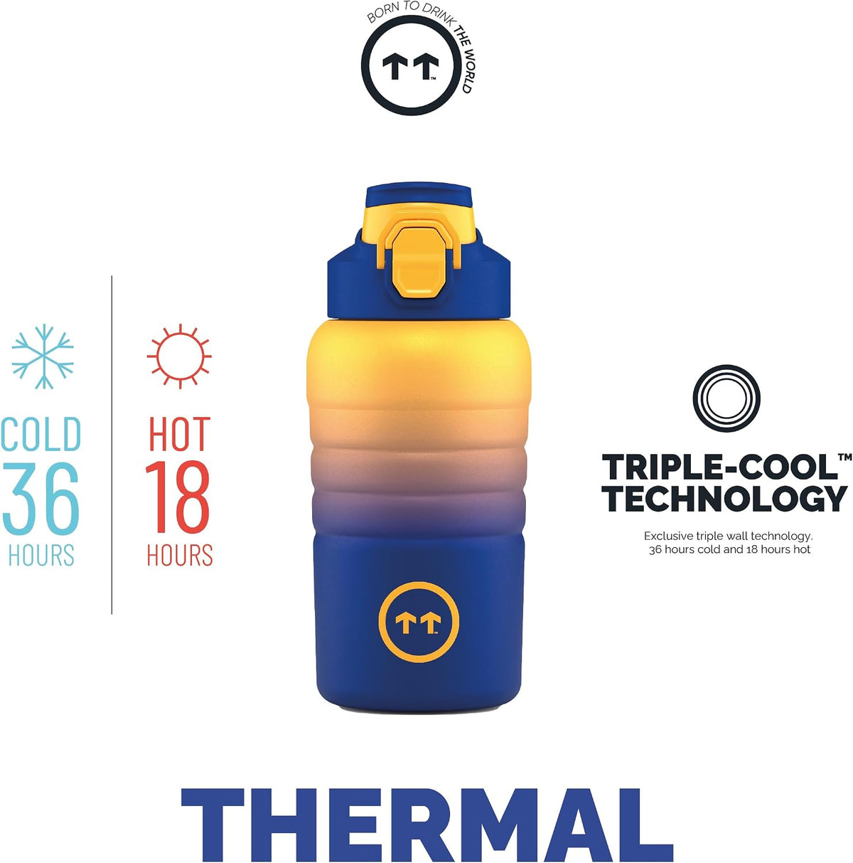 Botella 500ml The Sport Bottle Paris - Cool Bottles