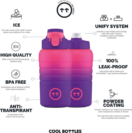 Botella 500ml The Sport Bottle Los Angeles - Cool Bottles